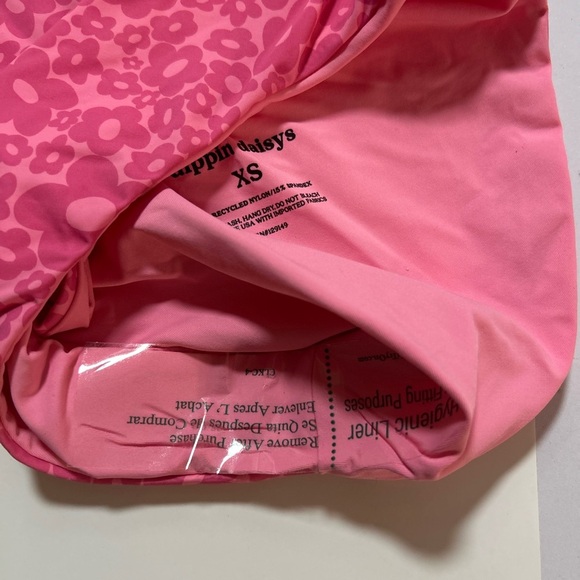 🆕 Dippin' Daisy's Gwen One Piece Flower Power Pink One Piece Swimsuit - Picture 5 of 6